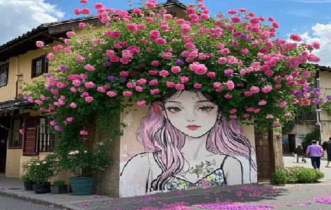 西平怎么设计网红打卡墙绘