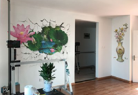 西平墙体彩绘相比墙纸的优势。