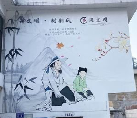 西平分享几个墙绘保养知识。