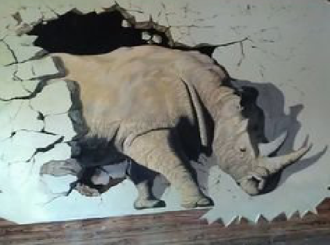 西平在墙绘中，如何绘制3D效果？