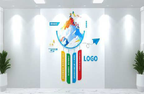 西平公司企业形象墙的工艺材料有哪些？